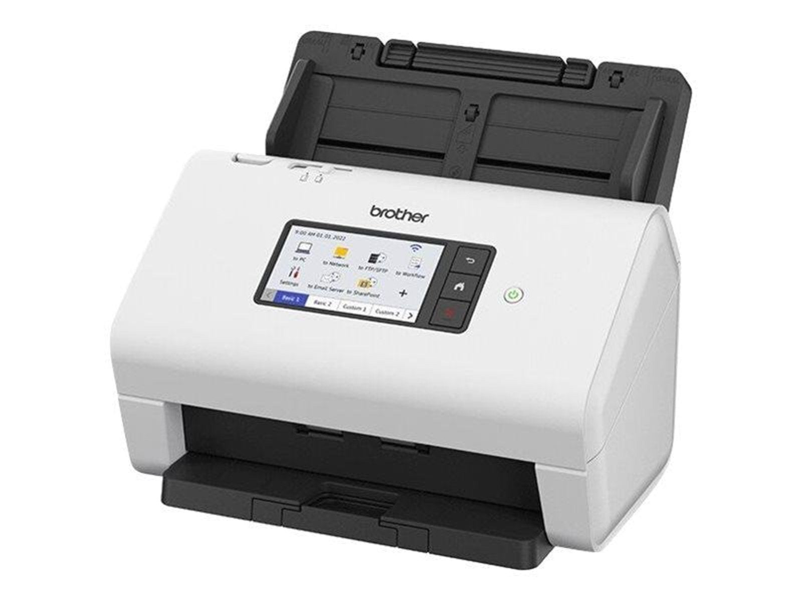 Brother ADS-4900W - document scanner - desktop - USB 3.0 LAN Wi-Fi(n) USB 2.0 (Host) Brother ADS-4900W - document scanner - desktop - USB 3.0 LAN Wi-Fi(n) USB 2.0 (Host)